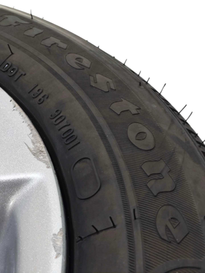 RODA ARO 15 C/PNEU HONDA FIT 2015 2016 2017 C/DETALHE - Imagem 4
