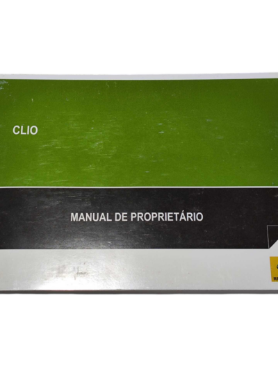 MOLDURA MANUAL PROPRIETARIO RENAULT CLIO 2004 2005 A 2009 - Imagem 2