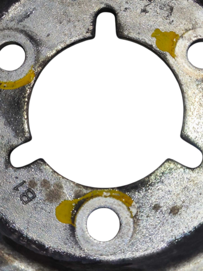 POLIA VIRABREQUIM 9653771880 CITROEN C3 1.6 2013 2014 2015 - Imagem 3