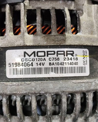 Alternador Ba1042114040 Fiat Argo Cronos 2017 2018 2019 - Imagem 7