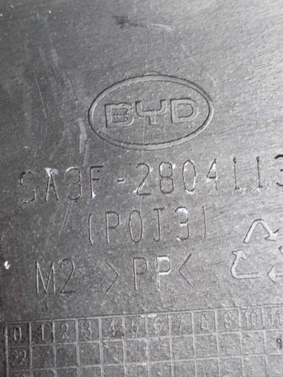 PARACHOQUE SPOILER TRAS BYD SONG PLUS 2023 2024 C/DETALHE - Imagem 10