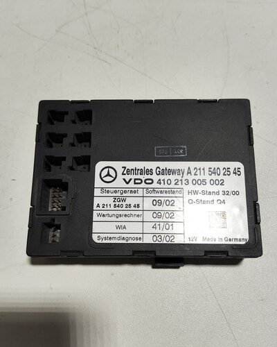 Módulo Central Trava Mercedes E320 2003 2004 2005 A211540254 - Imagem 3