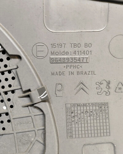 Forro Porta Diant Esq Citroen C3 2010 A 2012 9648935477 - Imagem 3
