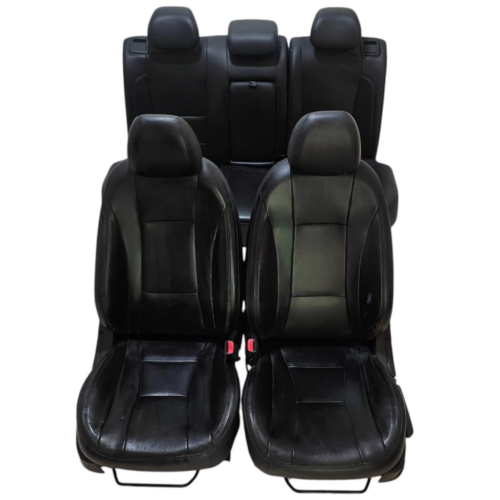 JOGO BANCO COURO HYUNDAI I30 1.8 2013 2014 2015 2016 PRETO