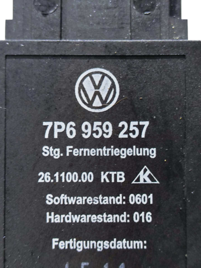 MÓDULO AJUSTE BANCO 7P6959257 VW TOUAREG 3.6 V6 2013 A 2018 - Imagem 6