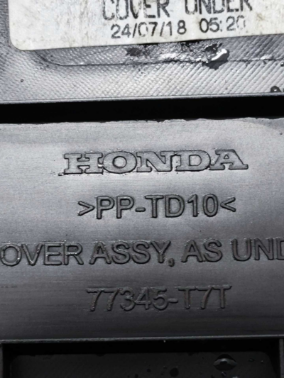 MOLDURA INFERIOR PAINEL 77345T7T HONDA HRV 1.8 2016 A 2021 - Imagem 7