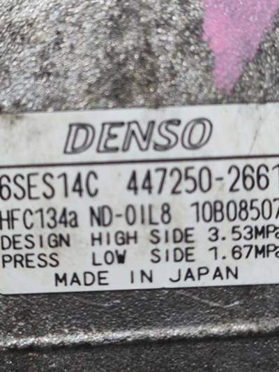 COMPRESSOR AR CONDICIONADO TOYOTA COROLLA 2017 2018 2019 - Imagem 9
