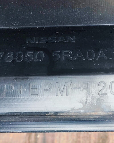 Spoiler Lateral Direito 768505ra0a Nissan Kicks 2017 2018 19 - Imagem 6