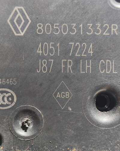 Fechadura Porta Diant Esquerdo Renault Captur 2019 2020 2021 - Imagem 6