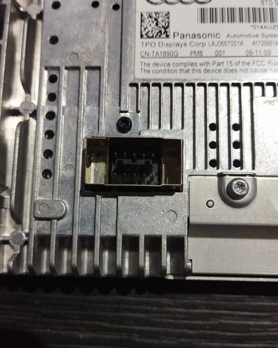 Tele Multimidia Audi Q5 2011 2012 2013 8t0919603 - Imagem 3