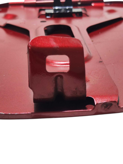 TAMPA PORTINHOLA TANQUE RENAULT KWID 2018 2019 2020 VERMELHO - Imagem 3