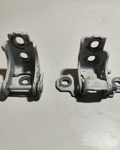 Par Dobradiça Porta Tras Direita Renault Fluence 2014 A 2019 - Imagem 2