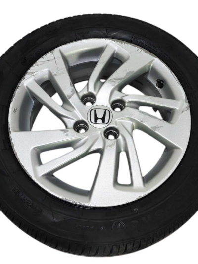 RODA ARO 15 C/PNEU HONDA FIT 1.5 2015 A 2017 C/DETALHE - Imagem 1
