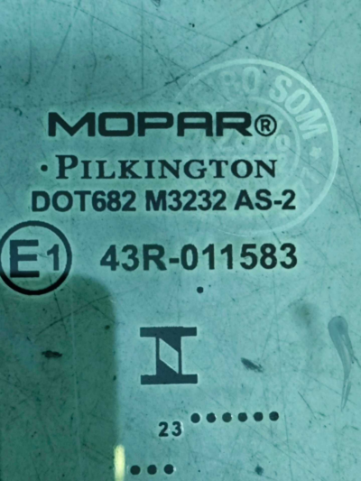 VIDRO PORTA TRASEIRA DIREITA FIAT CRONOS 2021 2022 2023 - Imagem 8