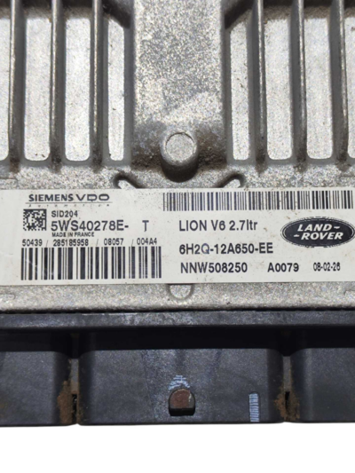 MÓDULO INJEÇÃO 6H2Q12A650EE RANGE ROVER SPORT 2.7 2005/2008 - Imagem 4
