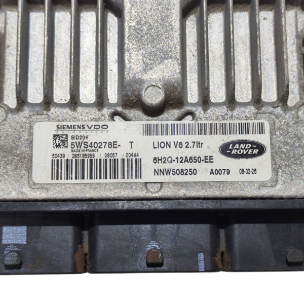 MÓDULO INJEÇÃO 6H2Q12A650EE RANGE ROVER SPORT 2.7 2005/2008 - Imagem 4