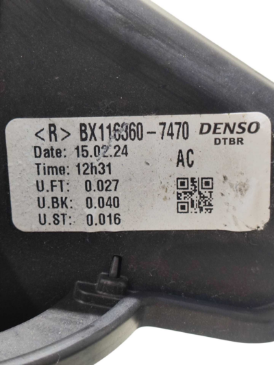 MOTOR AR FORÇADO BX1163607470 FIAT ARGO 1.0 3CC 2018 A 2022 - Imagem 2