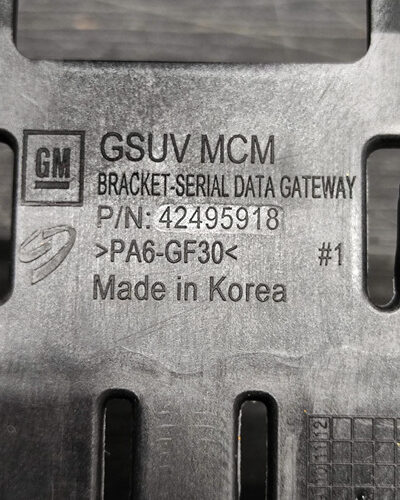 Suporte Módulo Injeção Gm Tracker 2017 A 2018 42495918 - Imagem 7