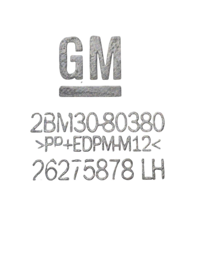 MOLDURA PARALAMA TRASEIRA ESQUERDA GM TRACKER 2020 A 2022 - Imagem 7