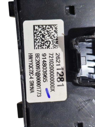 BOTÃO VIDRO DIANT ESQUERDO 26211281 GM TRACKER 2019 A 2022 - Imagem 4