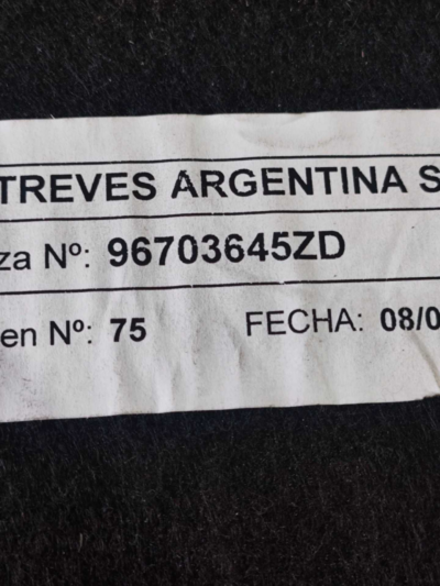 FORRO ESTEPE PORTA MALAS PEUGEOT 408 2011 A 2015 96703645ZD - Imagem 7