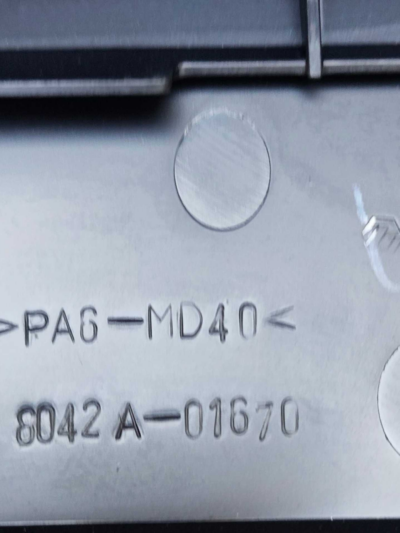 PORTA LUVAS 8042a01670 MITSUBISHI OUTLANDER 2008 2009 a 2012 - Imagem 9