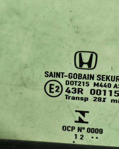 Vidro Fixo Traseiro Direito Honda New Civic 2012 2013 2014 - Imagem 5