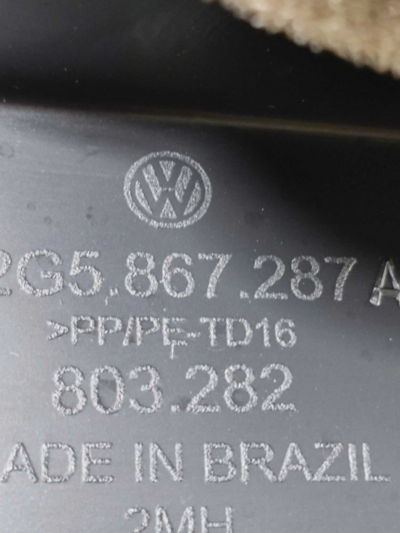 MOLDURA COLUNA TRASEIRA ESQUERDA VW NIVUS 2021 2022 2023 - Imagem 9