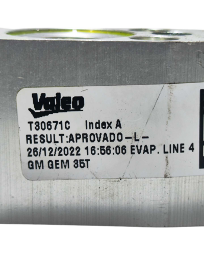VÁLVULA EXPANSÃO AR T30671C GM ONIX 2020 2021 2022 2023 2024 - Imagem 6