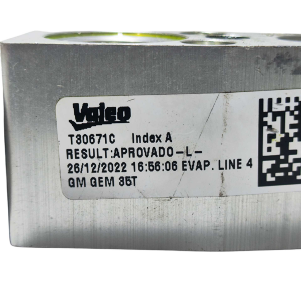 VÁLVULA EXPANSÃO AR T30671C GM ONIX 2020 2021 2022 2023 2024 - Imagem 6