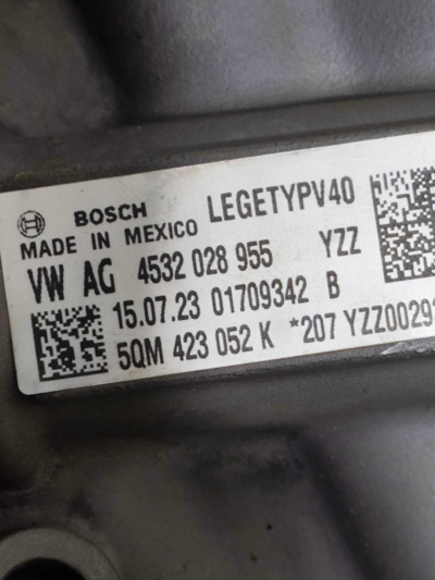 BRAÇO 5QM423052K CAIXA VOLKSWAGEN TAOS 2022 2023 2024 - Imagem 8