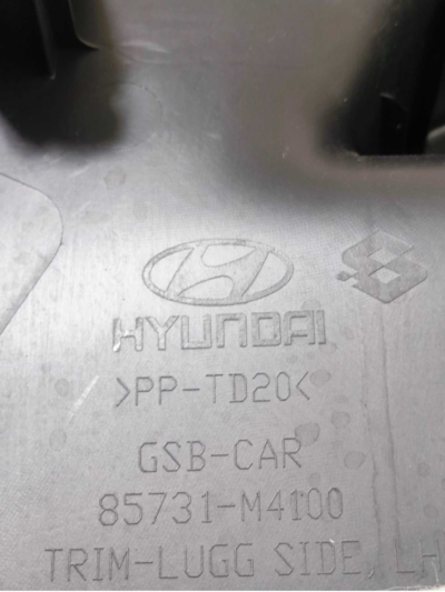 FORRO ESQUERDO PORTA MALAS HYUNDAI CRETA 1.6 2017 A 2021 - Imagem 9