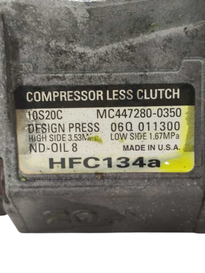 COMPRESSOR AR COND MC4472800350 FORD EDGE 3.0 V6 2012 A 2015 - Imagem 6