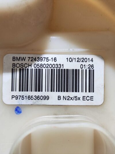 BOMBA COMBUSTÍVEL 724397516 BMW 328i GT 2013 2014 2015 - Imagem 8