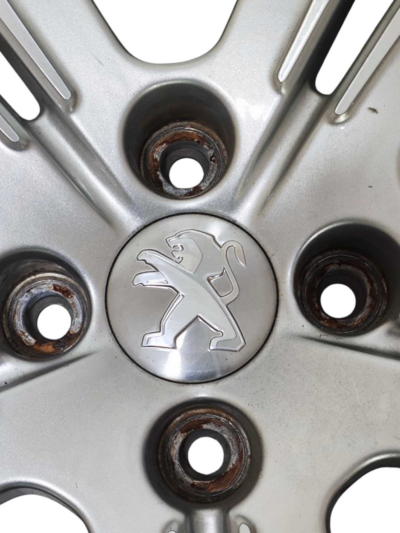 RODA ARO 16 PEUGEOT 208 2015 2016 A 2020 9800965677 PRATA - Imagem 3
