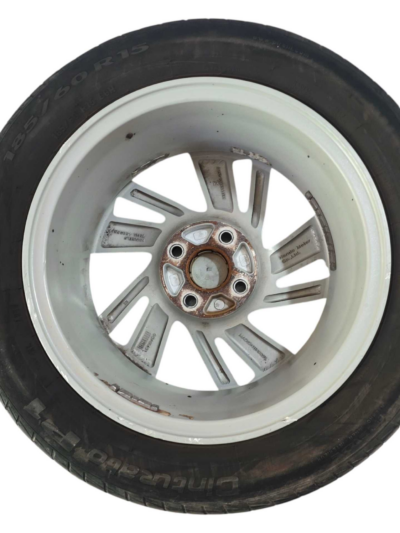 RODA ARO 15 C/PNEU HONDA FIT 1.5 2015 A 2020 C/DETALHE - Imagem 7