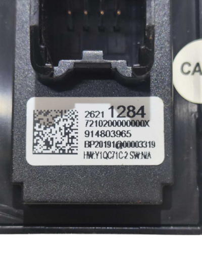 BOTÃO VIDRO TRASEIRO DIREITO 26211284 GM TRACKER 2021 A 2023 - Imagem 5