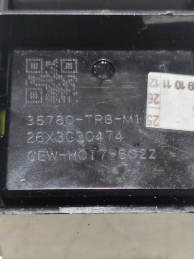 BOTÃO COMANDO VIDRO TRASEIRO 35780TR8 HONDA CIVIC 2014/2016 - Imagem 6