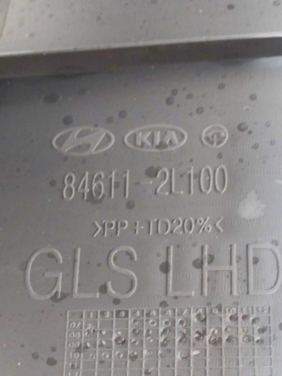 CONSOLE CENTRAL 846112L100 HYUNDAI I30 2009 2010 a 2012 - Imagem 8