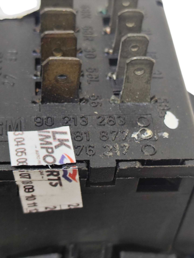 BOTÃO Interruptor Luz CHEVROLET Corsa 1997 A 1999 90213283 - Imagem 3