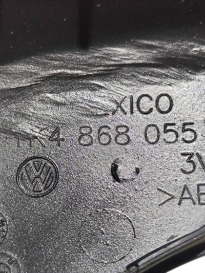 MOLDURA PUXADOR PORTA TRAS ESQ VW JETTA 2009/2011 1K4868055B - Imagem 7