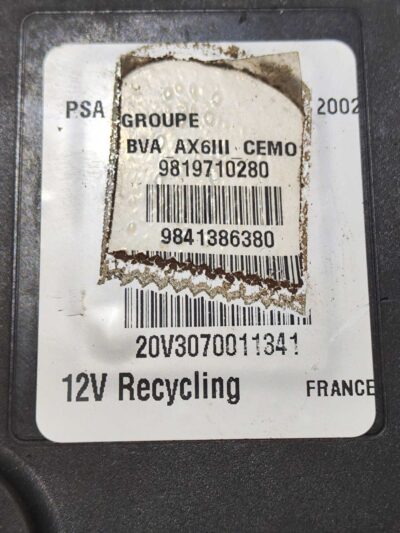 CHAVE SELETORA CÂMBIO 9841386380 PEUGEOT 208 1.6 2015 A 2021 - Imagem 6