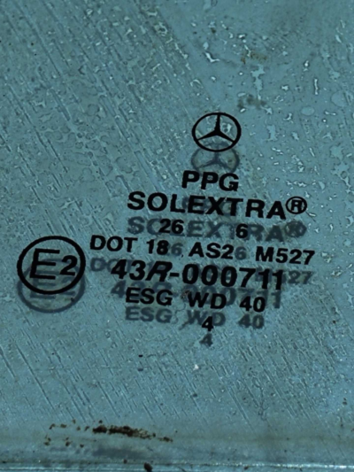 Vidro Fixo Traseiro Esquerdo Mercedes-Benz E320 1998 a 2002 - Imagem 8