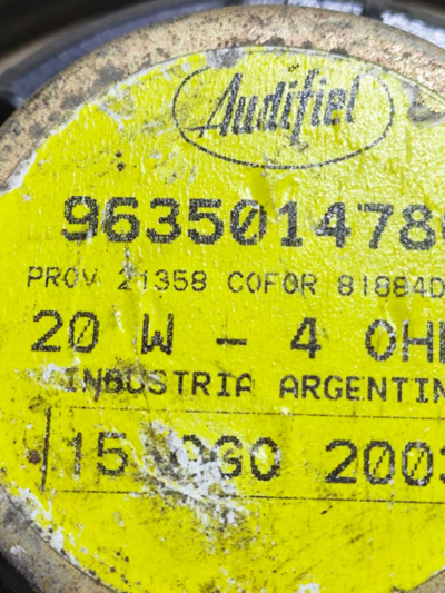ALTO FALANTE 9635014780 CITROEN C3 2004 2005 2006 - Imagem 6