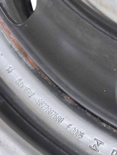 RODA ESTEPE ARO 15 C/PNEU CITROEN C3 TENDANCE 2014 A 2021 - Imagem 10