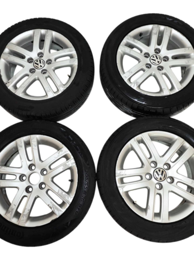 Jogo Roda Aro 16 C/Pneu 205/55 Vw Jetta 2009/2011 C/Detalhe - Imagem 1