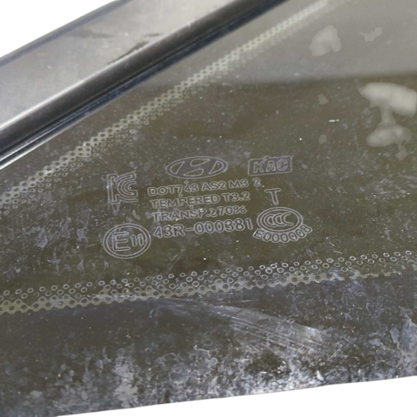 VIDRO FIXO TRASEIRO DIREITO HYUNDAI I30 1.8 2013 2014 A 2016 - Imagem 5