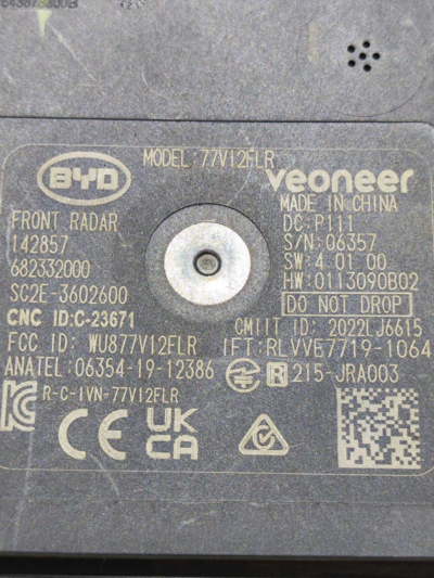 MÓDULO CAMERA FRONTAL SC2E3602600 BYD YUAN PLUS 2023 2024 - Imagem 6