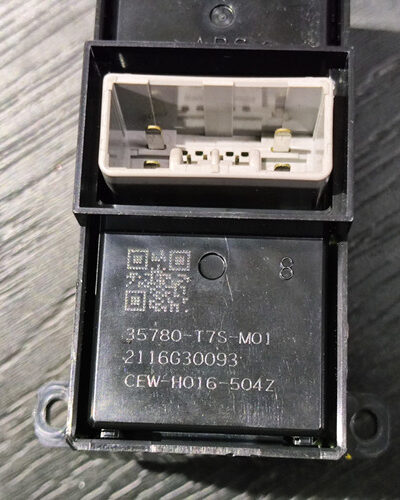 Interruptor Botão De Vidro Eletrico Hrv 2016/19 35780t7sm01 - Imagem 5