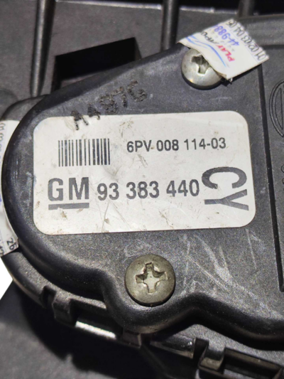 PEDAL ACELERADOR 93383440 GM ZAFIRA 2006 2007 2008 A 2011 - Imagem 4